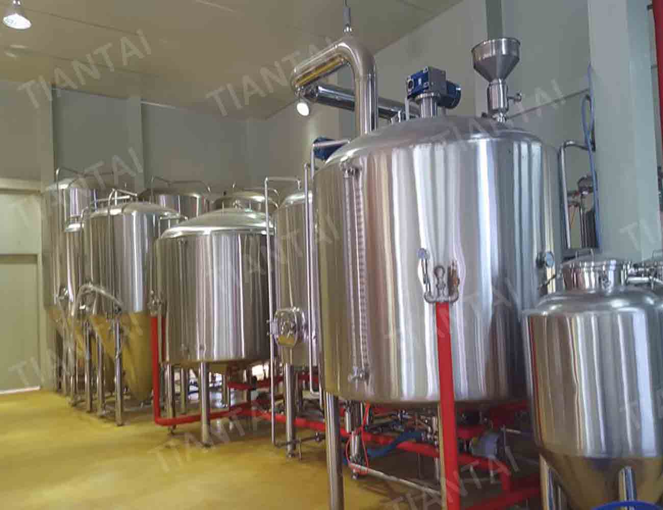 Craft brewery plant in Korea